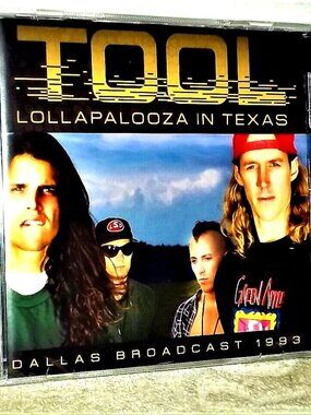 Tool Lollapalooza In Texas CD ~ Dallas 1993 ~ New/Sealed!